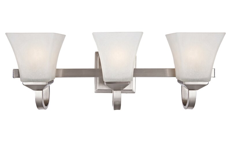 Ebern Designs Bendigo 3-Light Vanity Light &amp; Reviews | Wayfair